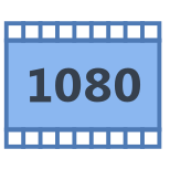 HD 1080p icon