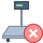 Industrial Scales Disconnected icon