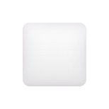 白色中方形表情符号 icon