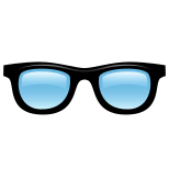 안경 이모티콘 icon