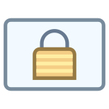 Lock Landscape icon