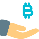 Share Bitcoin icon