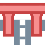 Straßenbrücke icon