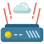 cercle-de-conception-plate-de-stockage-holographique-externe-cloud-computing icon