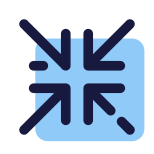 縮小 icon