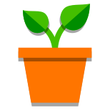 Vaso de planta icon