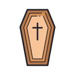 Halloween Coffin icon