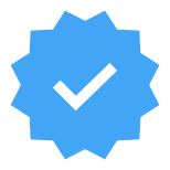 Галочка подтвержденного аккаунта Инстаграм icon