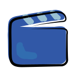 Clapperboard icon