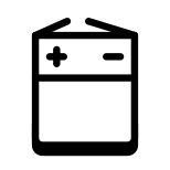 フラット型アルカリ電池 icon