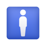 bagno-uomo-emoji icon