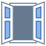Открытое окно icon