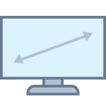 Télévision grand écran icon