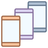 Smartphone Multipli icon