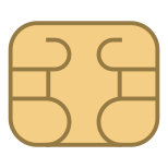 Puce de carte SIM icon