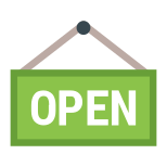 Open Sign icon