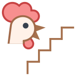Escalera de pollo icon