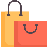 Пакеты для шопинга icon