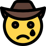 Crying Cowboy icon
