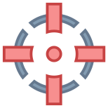 Zentrum der Schwerkraft icon