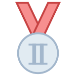 Médaille d'argent olympique icon