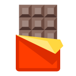 Barra di cioccolato icon