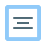 Align Text Center icon