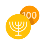 Hanukkah Gelt icon