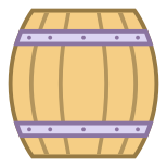 Barril de cerveja de madeira icon