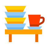 Dishes Shelf icon