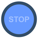 Stop icon icon