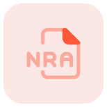 NRA file extension are most commonly associated with the Nero disc burning software application icon