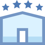 Hôtel 4 étoiles icon