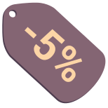 5% Off icon