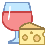 Comida e vinho icon