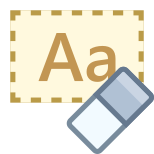Clear Formatting icon