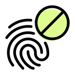 escaneo-de-dedo-bloqueado-externo-con-logotipo-cruzado-advertencia-mobile-fresh-tal-revivo icon