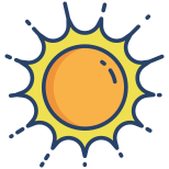 Sun icon