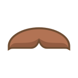 Chevron-Schnurrbart icon