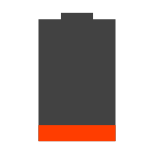 Nearly Empty Battery icon