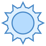 Sun icon