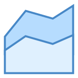 Flächendiagramm icon