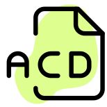 ACD file extension is a file format associated to a sony music editing software icon