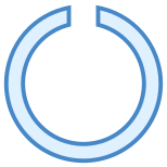 Circled Notch icon