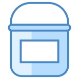 Paint Bucket With Label icon