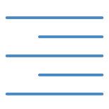 Alignement à droite icon