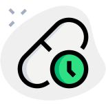 Medication to be taken at certain time icon