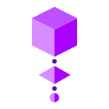 Pokestop violetter Würfel icon