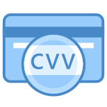 Code de vérification de carte bancaire (CVV) icon