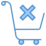 Clear Shopping Cart icon